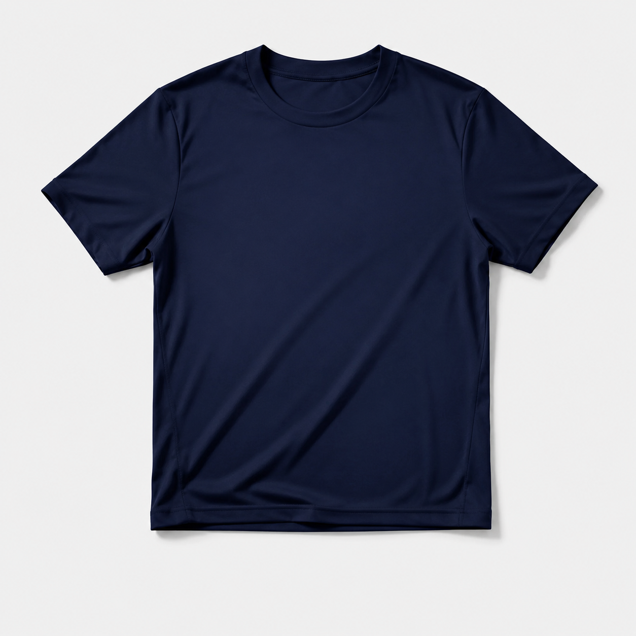 Remera deportiva de poliamida Muven color Azul marino