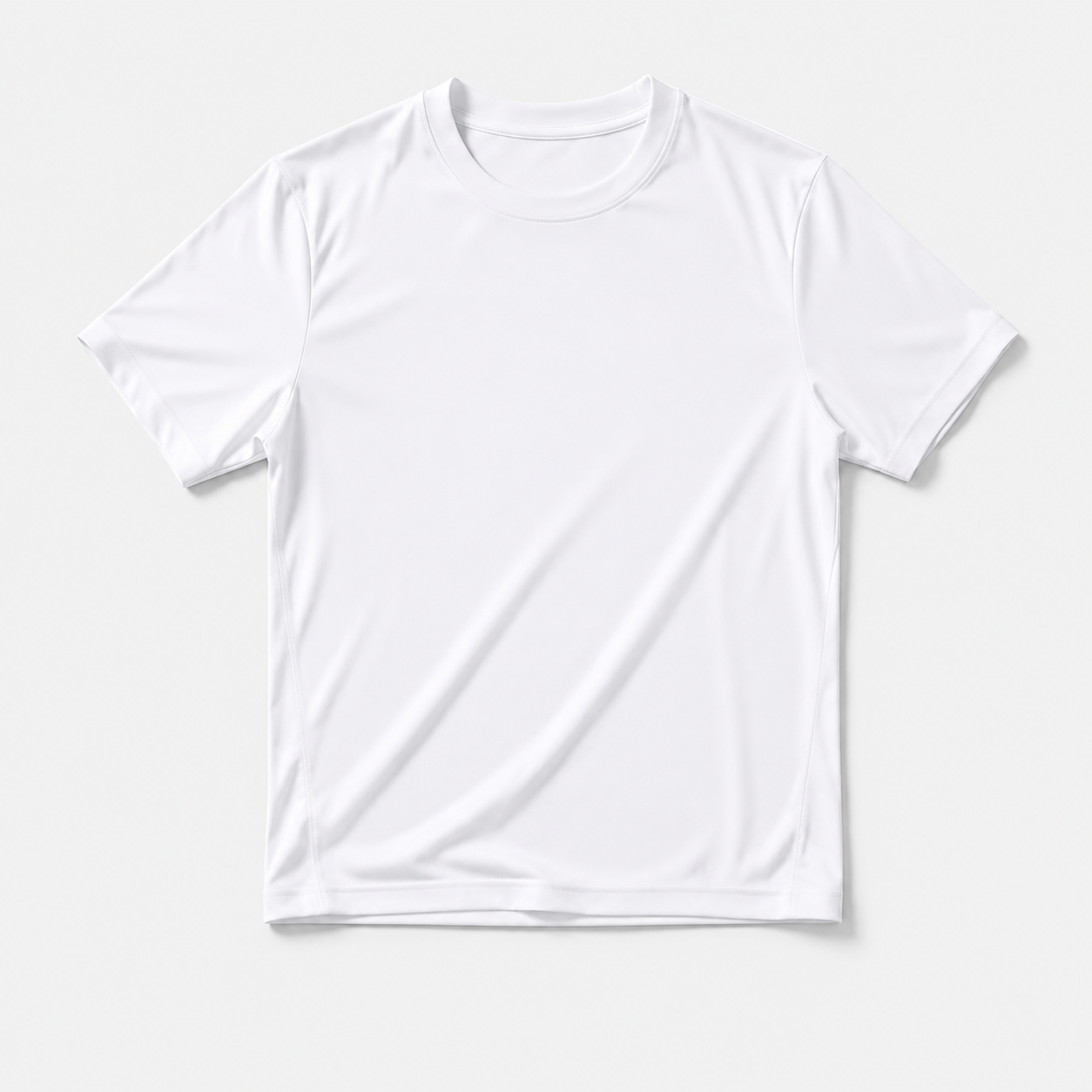 Remera deportiva de poliamida Muven color Blanco