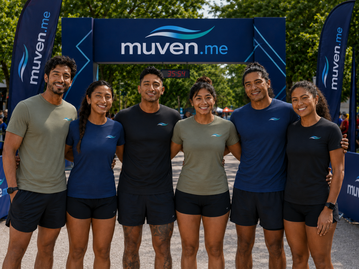 Remeras personalizadas Paraguay para eventos deportivos Muven